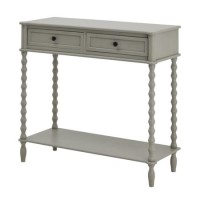 Small Bobbin Two Drawer Console Table - Camden Small Bobbin Two Drawer Console Table - Camden