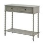 Small Bobbin Two Drawer Console Table - Camden