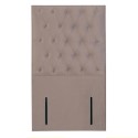 FOL106203 Pink Velvet Single Chesterfield Headboard - Langston