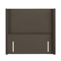 Plush Mole Velvet Double Winged Plain Headboard - Langston