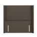 Mole Velvet Double Winged Plain Headboard - Langston