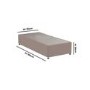 Pink Velvet Single Divan Bed Base - Langston
