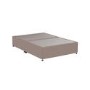 Pink Velvet  Double Divan Bed Base - Langston