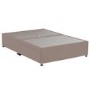 Pink Velvet Double Divan Bed Base with 2 Drawers - Langston