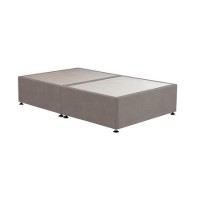 Taupe Small Double Divan Bed Base - Langston