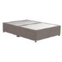 Taupe Double Divan Bed Base with 2 Drawers - Langston