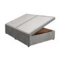 Grey Fabric King Size Divan Ottoman Bed Base - Langston