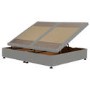 Grey Fabric Super King Divan Ottoman Bed Base - Langston