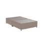 Pink Velvet Small Double Divan Bed Base with 4 Drawers - Langston