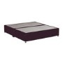 Burgandy  Velvet Super King Size Divan Bed Base with 2 Drawers - Langston