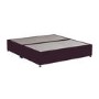 Burgundy  Velvet Super King Divan Ottoman Bed Base - Langston