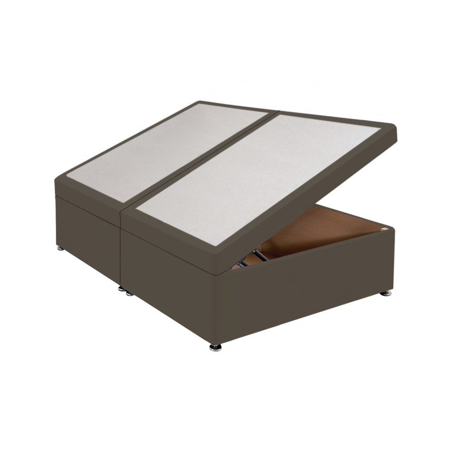 Mole Velvet Double Divan Ottoman Bed Base - Langston