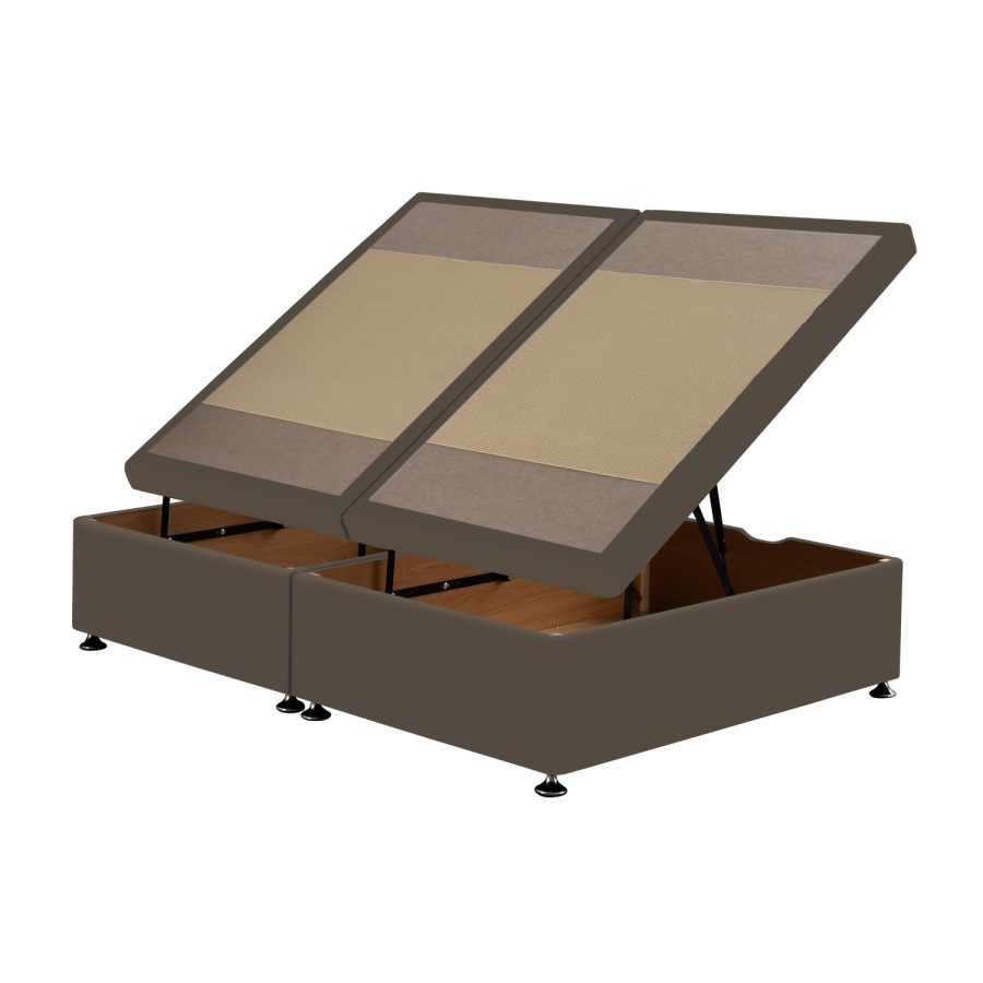 Mole Velvet Double Divan Ottoman Bed Base - Langston