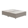 Cream Fabric Pearl King Size Divan Ottoman Bed Base - Langston