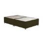 Moss Green Fabric  Small Double Divan Bed Base - Langston