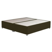 Moss Green Fabric  Super King Divan Bed Base - Langston