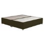 Moss Green Fabric  Super King Divan Bed Base - Langston