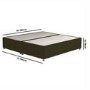 Moss Green Fabric  Super King Divan Bed Base - Langston