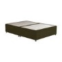 Moss Green Fabric Double Divan Ottoman Bed Base - Langston