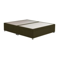 Moss Green Fabric  King Size Divan Ottoman Bed Base - Langston