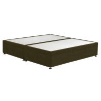 Moss Green Fabric  Super King Divan Ottoman Bed Base - Langston
