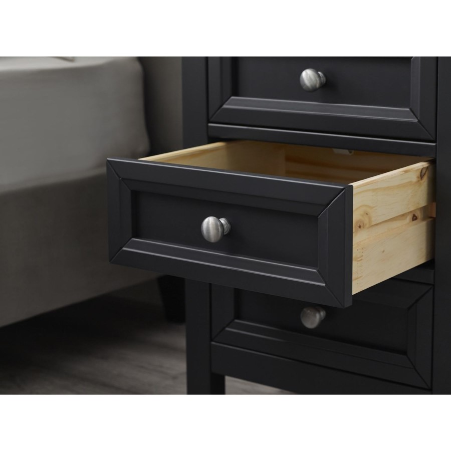 3 Drawer Bedside - Maine - Julian Bowen 