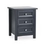 3 Drawer Bedside - Maine - Julian Bowen 