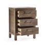 3 Drawer Bedside - Heritage - Julian Bowen 