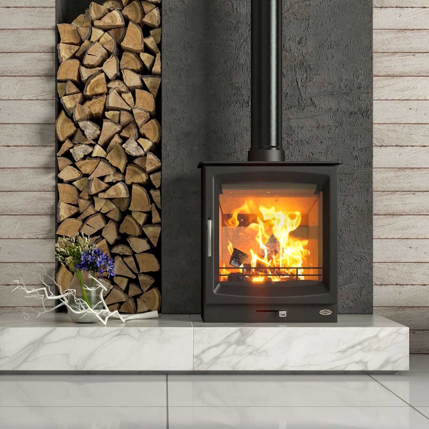 Burnbright 5kW Wood Burning Stove