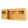 Shire Pent 16 x 6 Shiplap Shed
