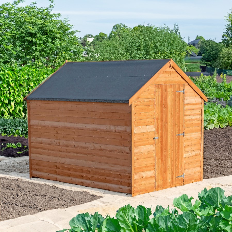 Shire Garden Value Overlap 8 x 6 Shed with Window