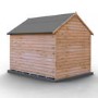 Shire Garden Value Overlap 8 x 6 Shed with Window