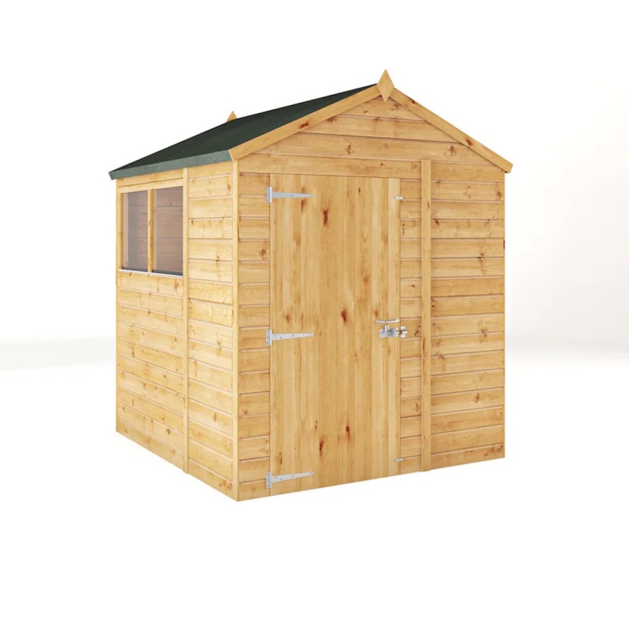 Mercia 6 x 6 Woodsman Shiplap Apex Shed