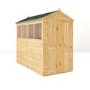 Mercia 8 x 4 Woodsman Shiplap Apex Shed