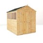 Mercia 8 x 6 Woodsman Shiplap Apex Shed