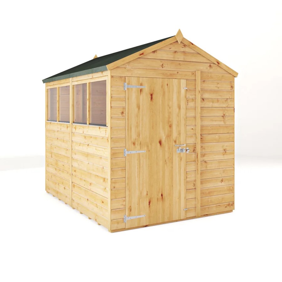 Mercia 8 x 6 Woodsman Shiplap Apex Shed