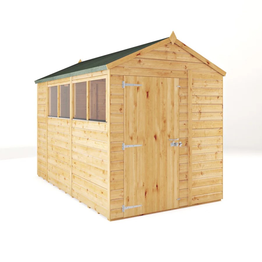 Mercia 10 x 6 Woodsman Shiplap Apex Shed