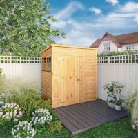 Mercia 6 x 4 Woodsman Shiplap Pent Shed