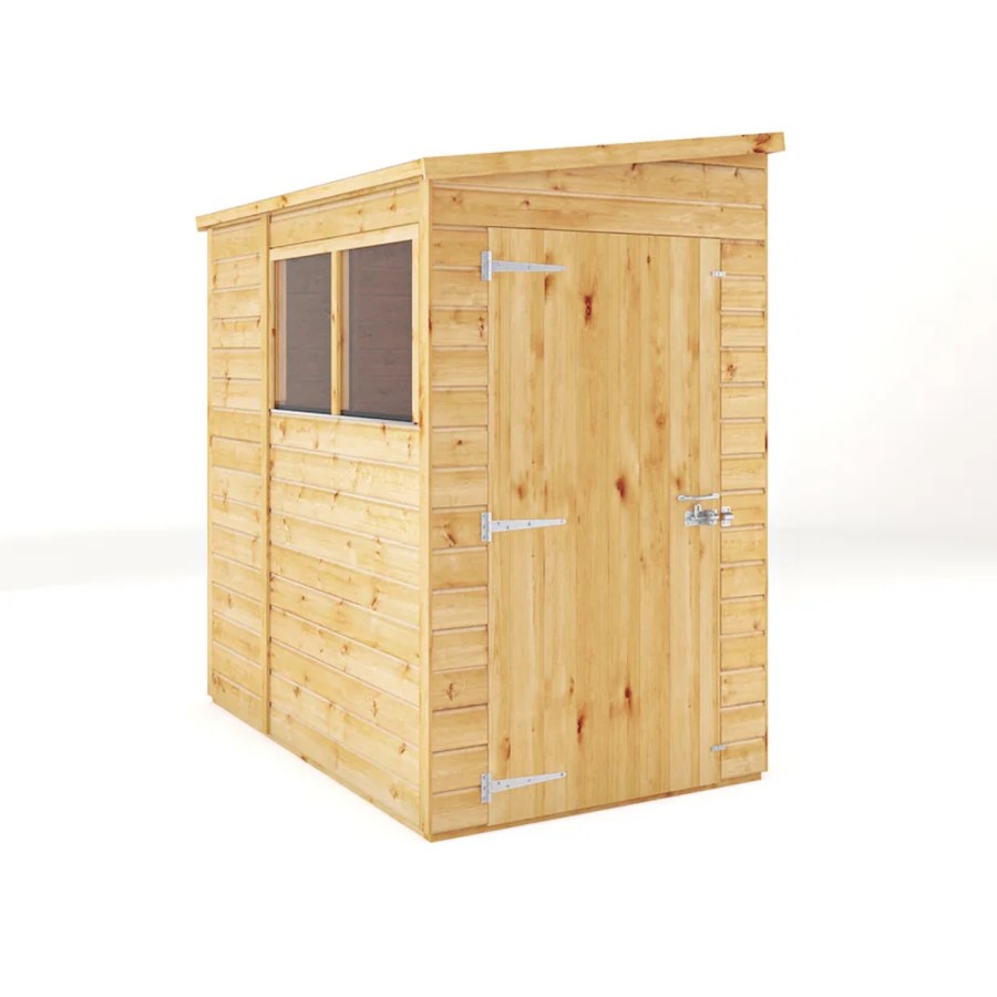Mercia 6 x 4 Woodsman Shiplap Pent Shed