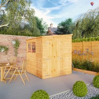 Mercia 6 x 6 Woodsman Shiplap Pent Shed