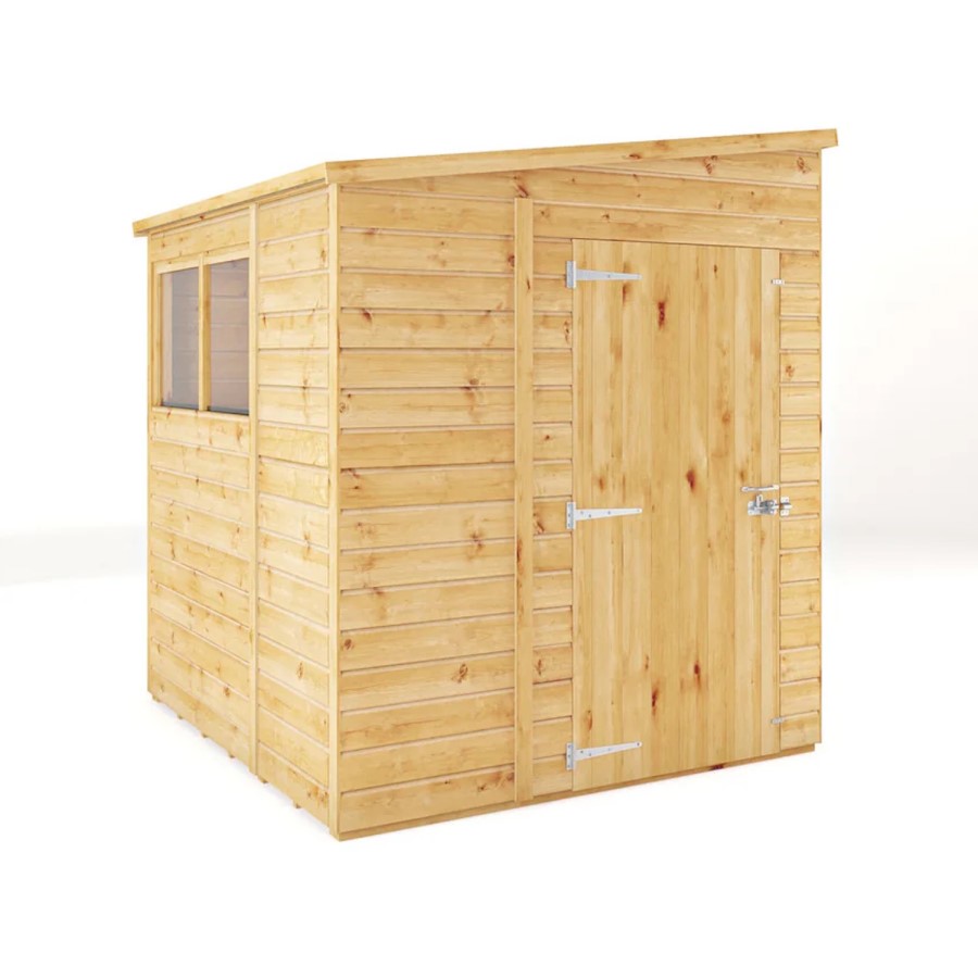 Mercia 6 x 6 Woodsman Shiplap Pent Shed