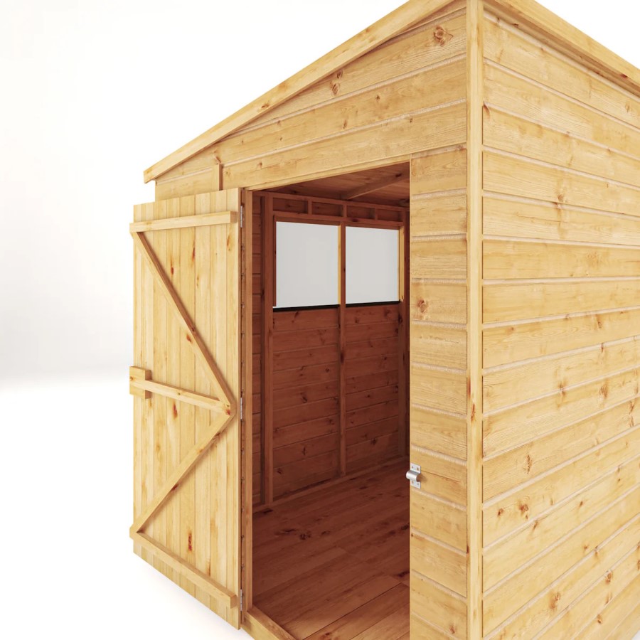 Mercia 6 x 6 Woodsman Shiplap Pent Shed