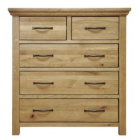 Chester Oak 2+3 Chest of Drawers