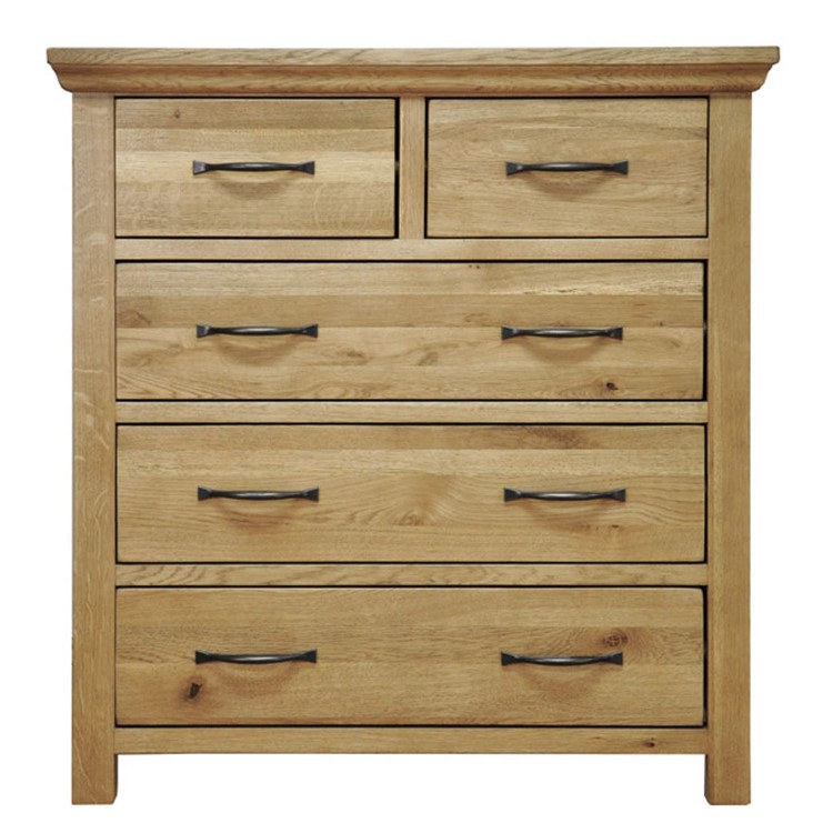 Chester Oak 2+3 Chest of Drawers