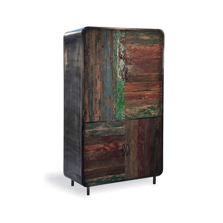 Signature North Reclaimed Boat Retro Wardrobe