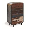 Signature North Reclaimed Boat Retro High 3 Drawer Sideboard