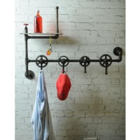 Signature North Industrial Coat Rack