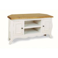 Signature North French Chic Monique Corner TV Unit in antique white