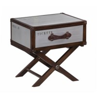 Signature North Trunk Style Side Table