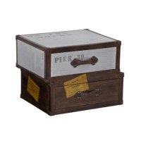 Signature North Crew Trunk Asymmetric Side Table